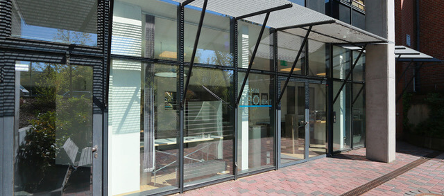 Eingang ZahnPROjekt Labor